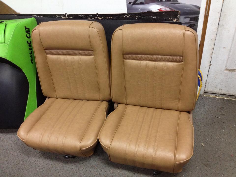 Upholstered car seats