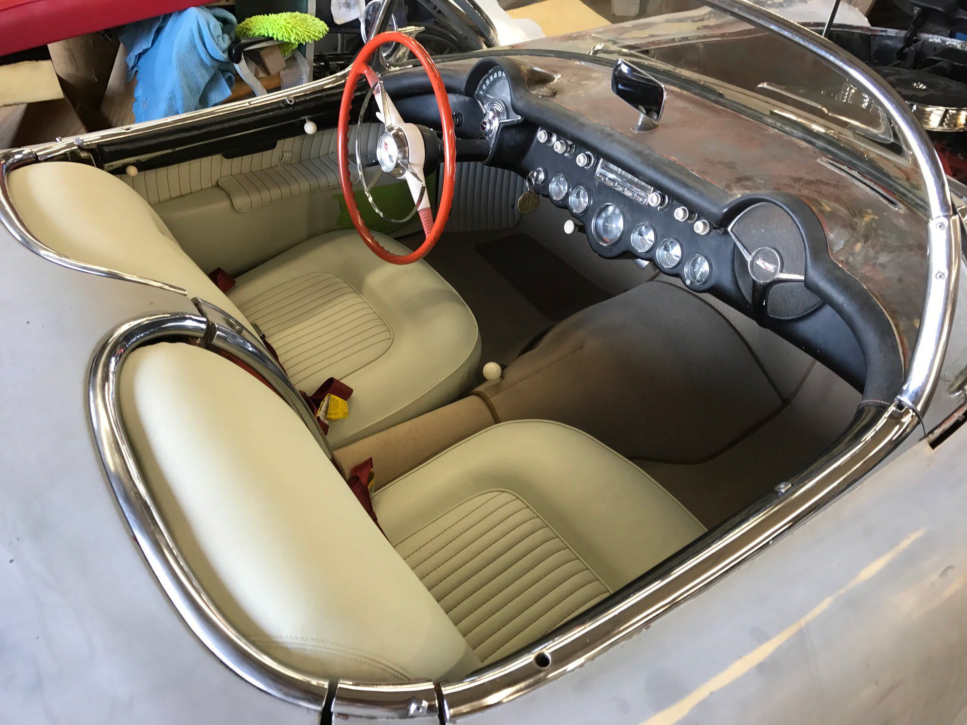 Upholstered car seats