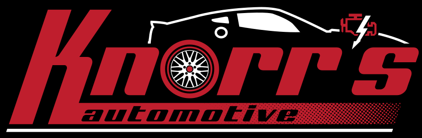 A knorr 's automotive logo with a car on it