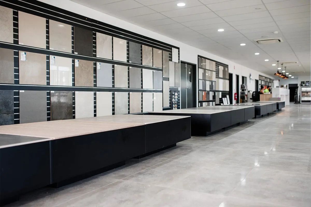 A Large Room With a Lot of Tiles on the Wall — Northern Tile Gallery in Winnellie, NT