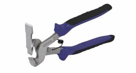 A Pair of Pliers With Blue Handles on a White Background — Northern Tile Gallery in Winnellie, NT