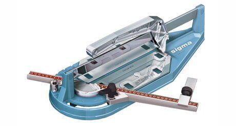 A Close Up of a Tile Cutter on a White Background — Northern Tile Gallery in Winnellie, NT