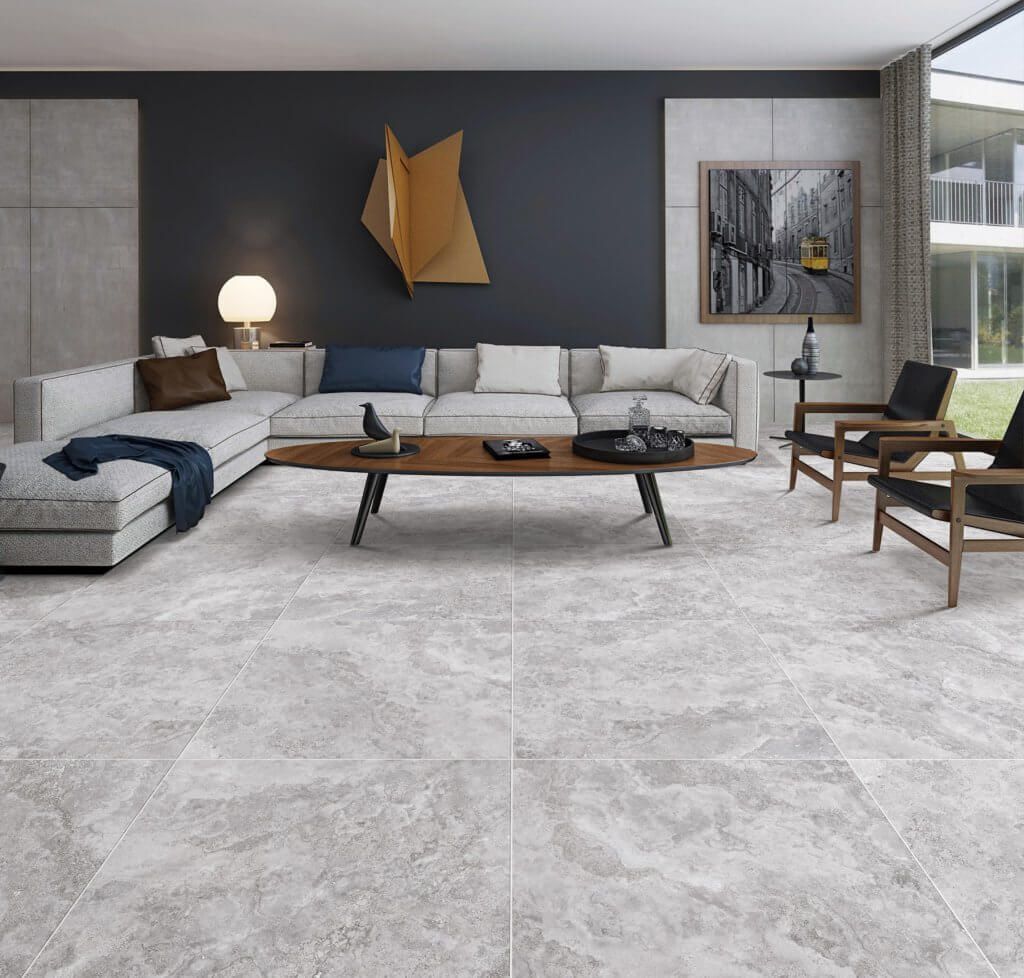 A Living Room With a Couch, Chairs and a Coffee Table — Northern Tile Gallery in Winnellie, NT