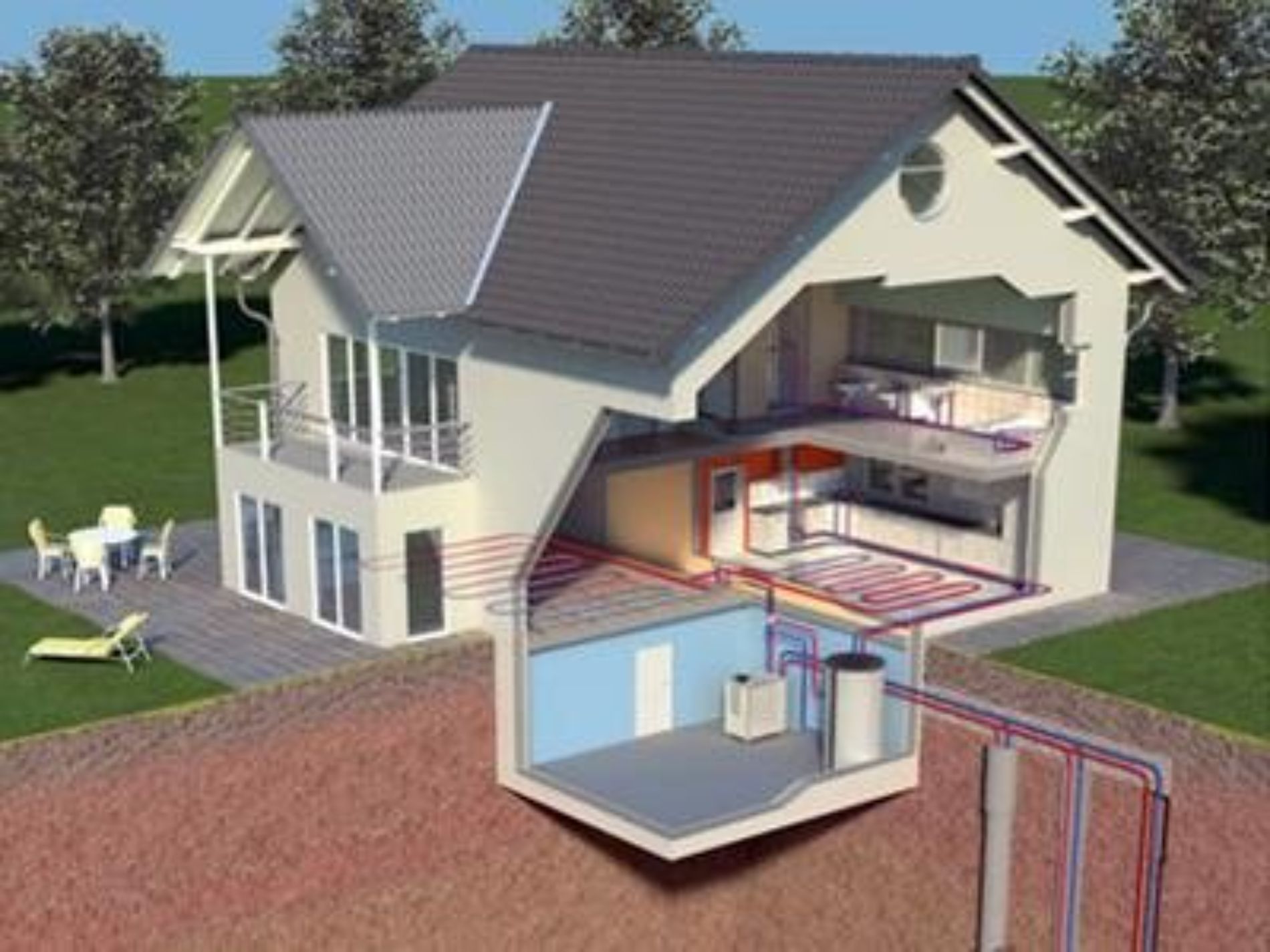 realizzazione impianti geotermici domestici