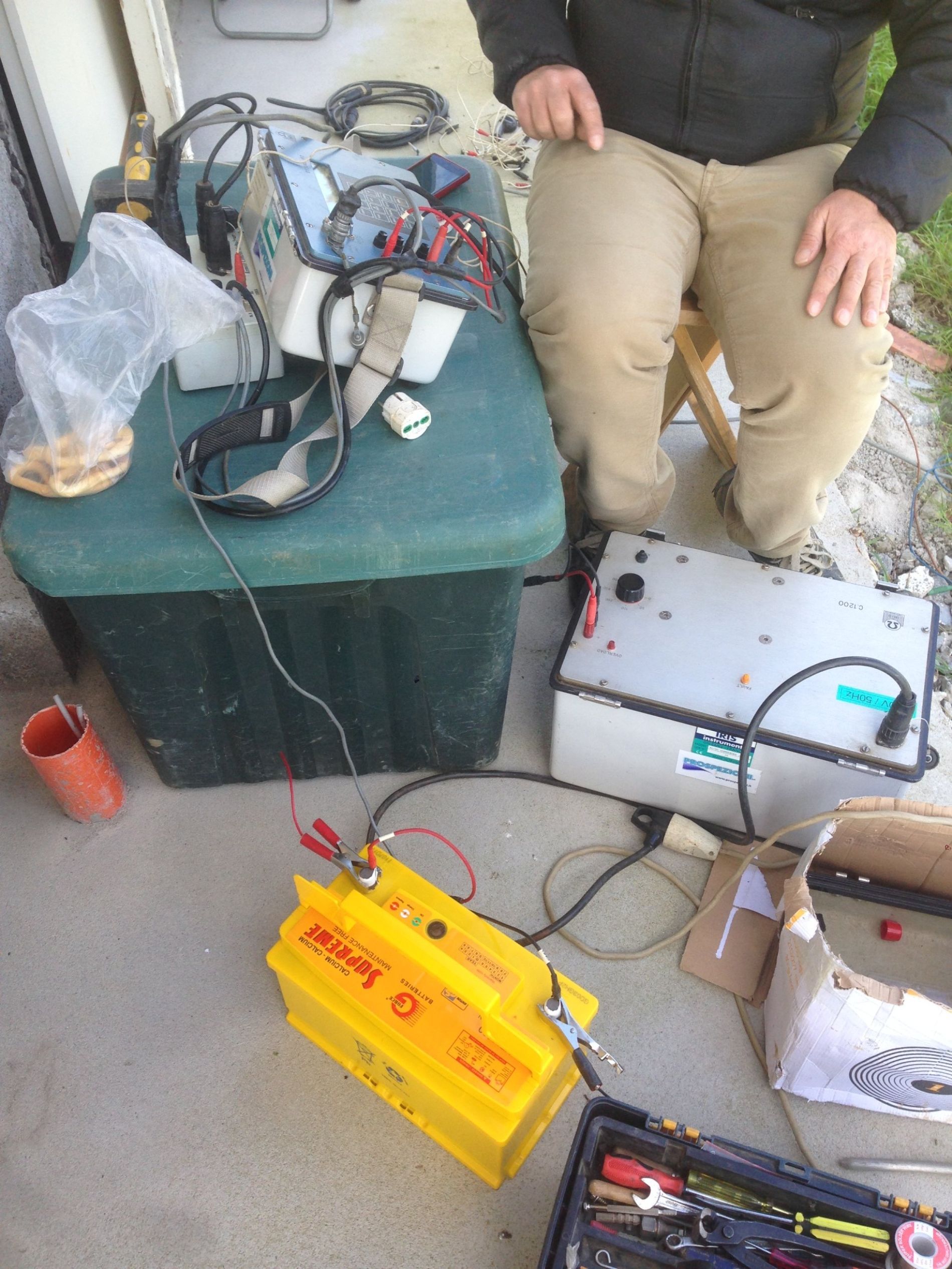 sondaggi geofisici dei terreni