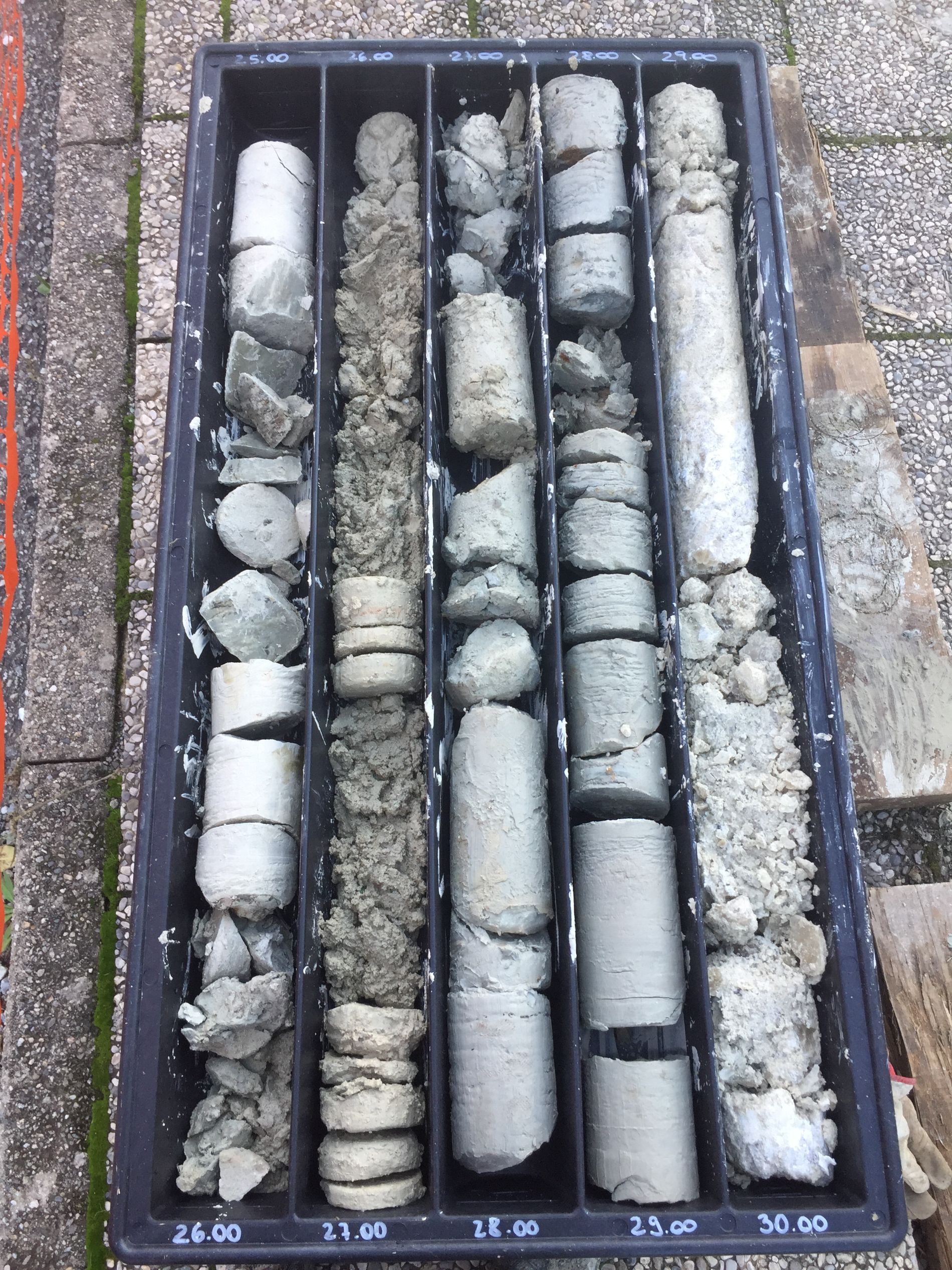 sondaggi geognostici dei terreni