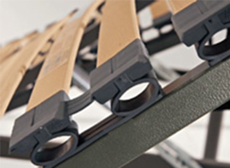 Orizzonte deluxe, linea metallo, dettaglio