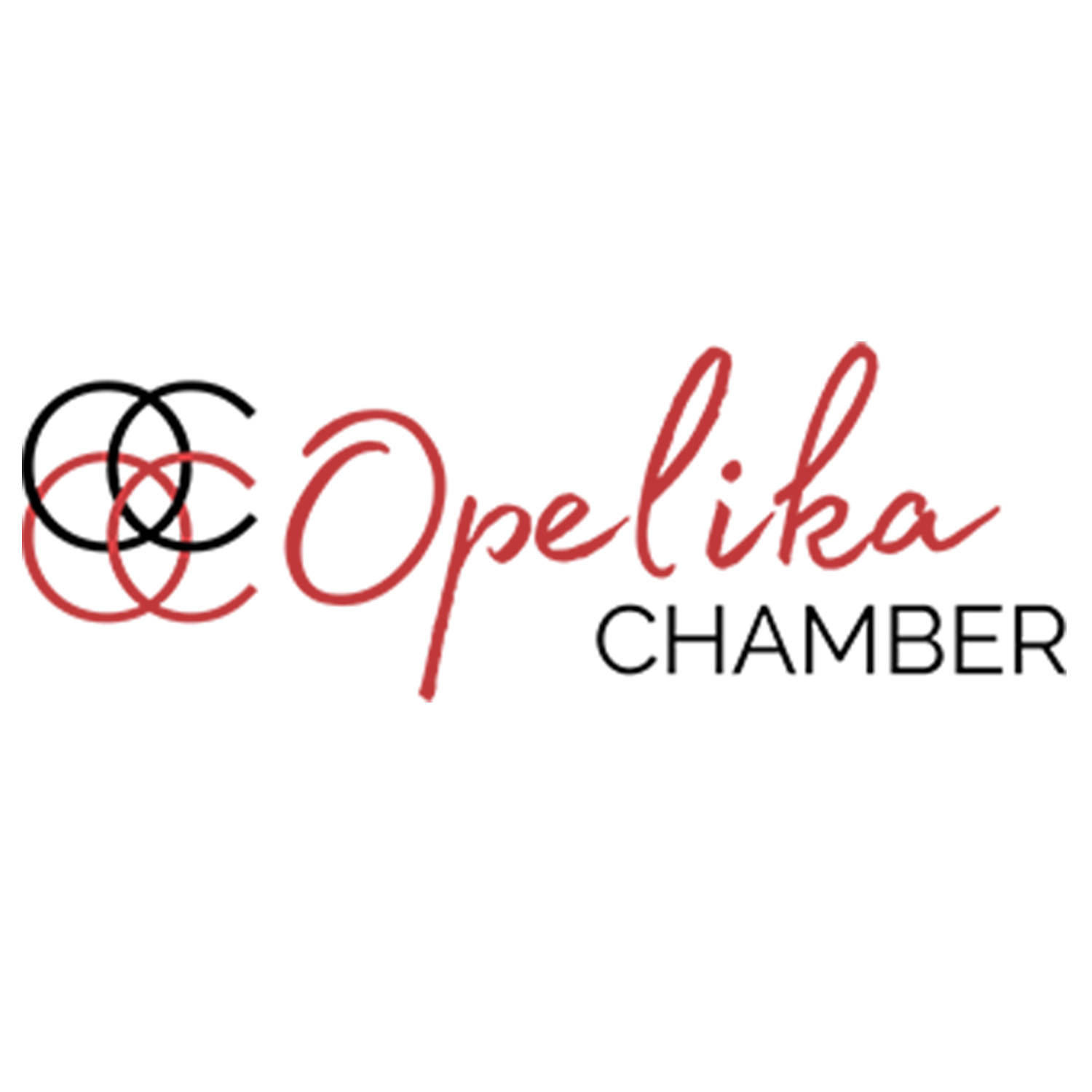 A logo for the opelika chamber is shown
