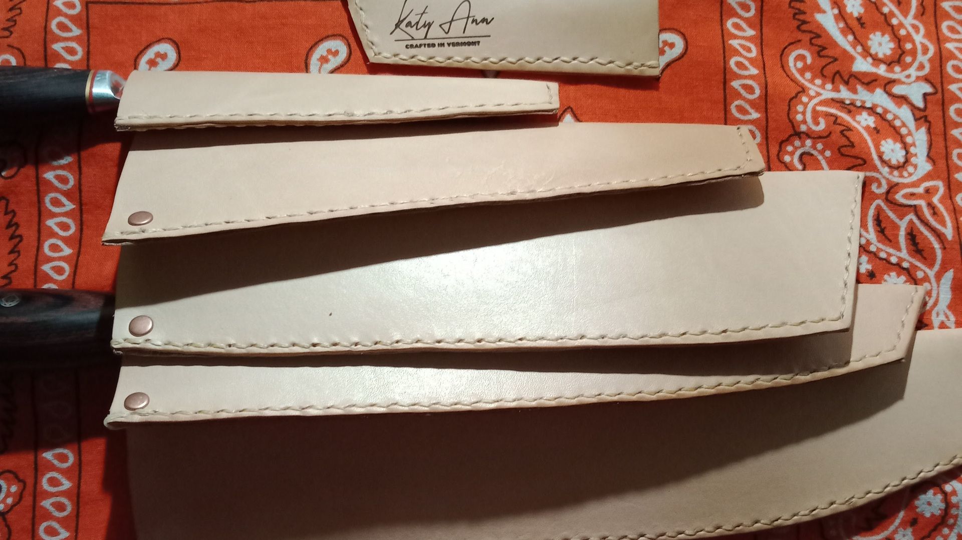 Custom Japanese Knife Sheaths