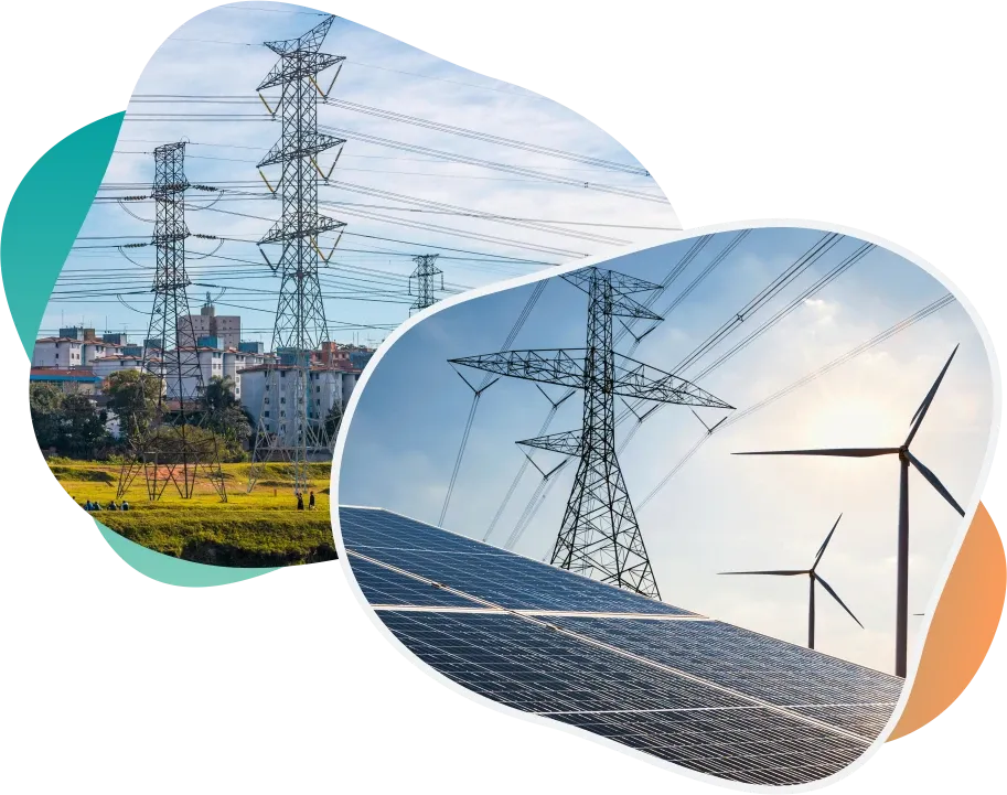 Torres de transmissão de energia elétrica