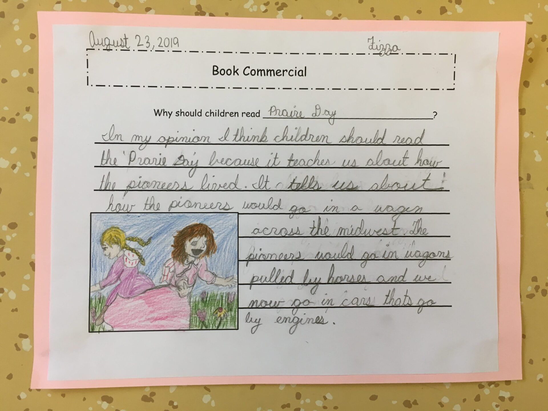 lower elementary school drawing