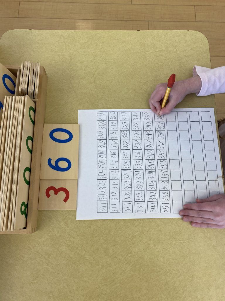 Children’s House (3 - 6 years) homework