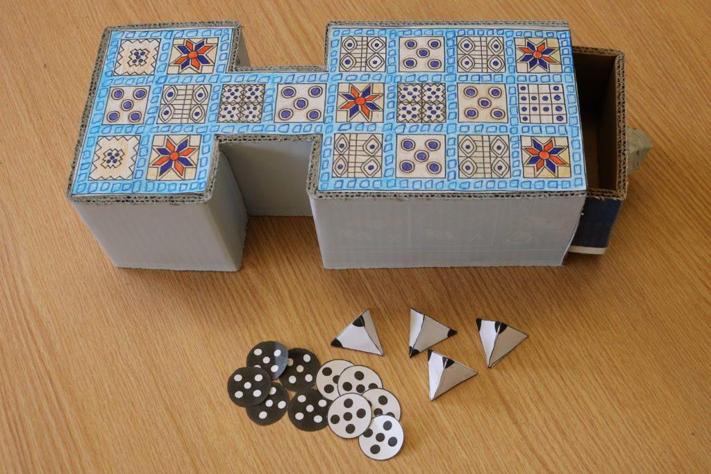 Royal Game of Ur - Created by a 5th Grader