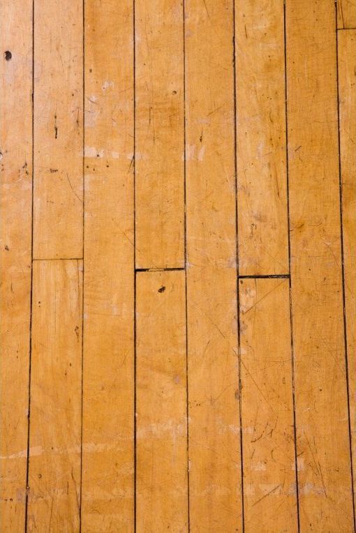 Floors that need hardwood floor restoration because they are worn
