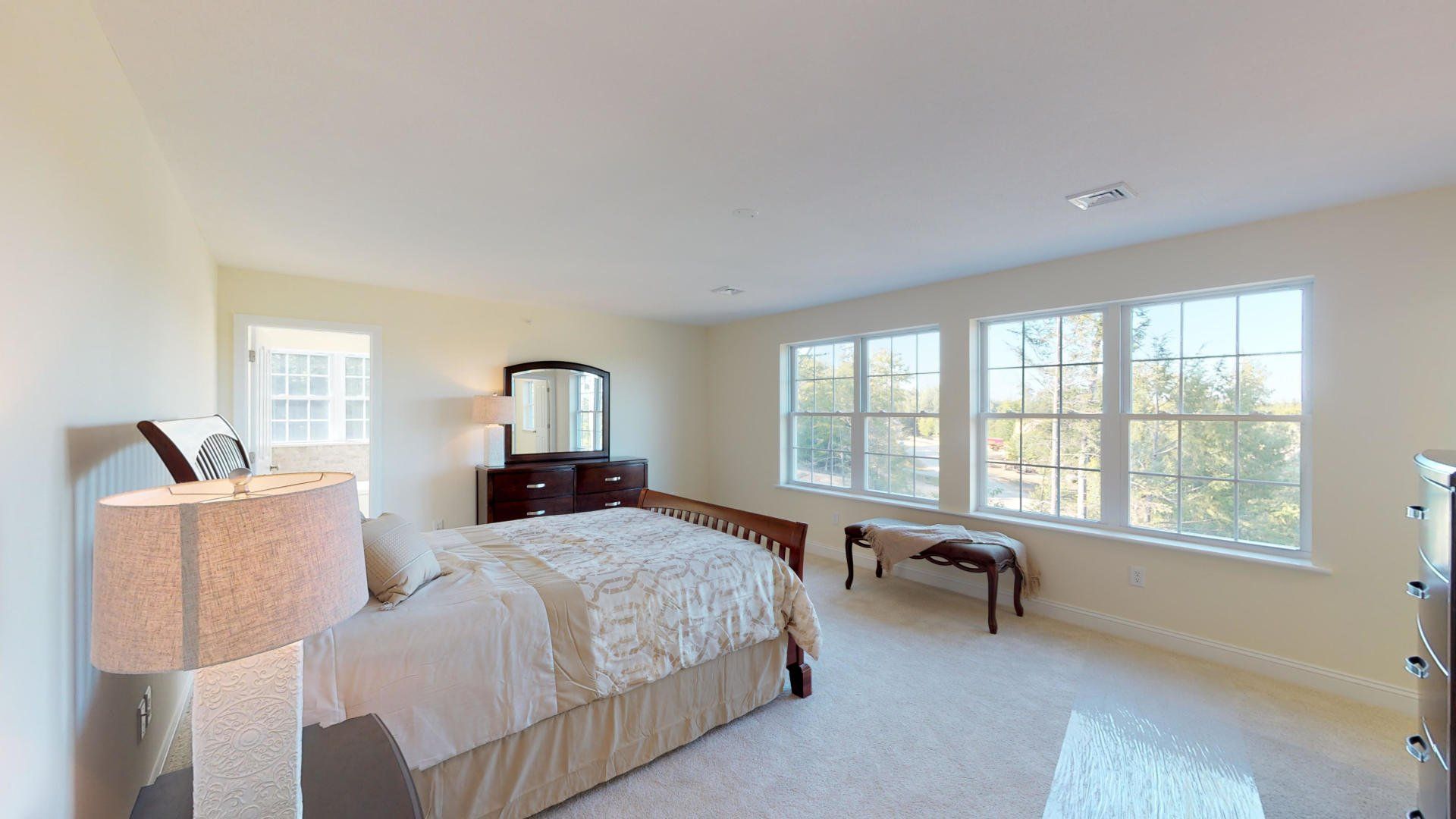 New Homes Master Bedroom at Caleb Commons in Danville  NH