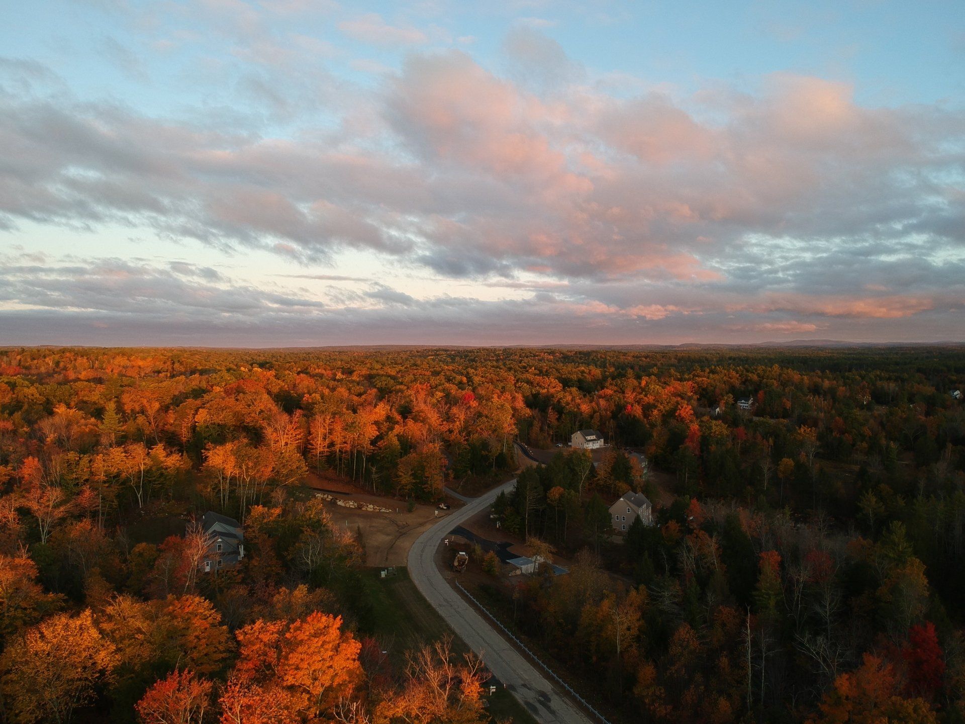 Danville NH aerial photo