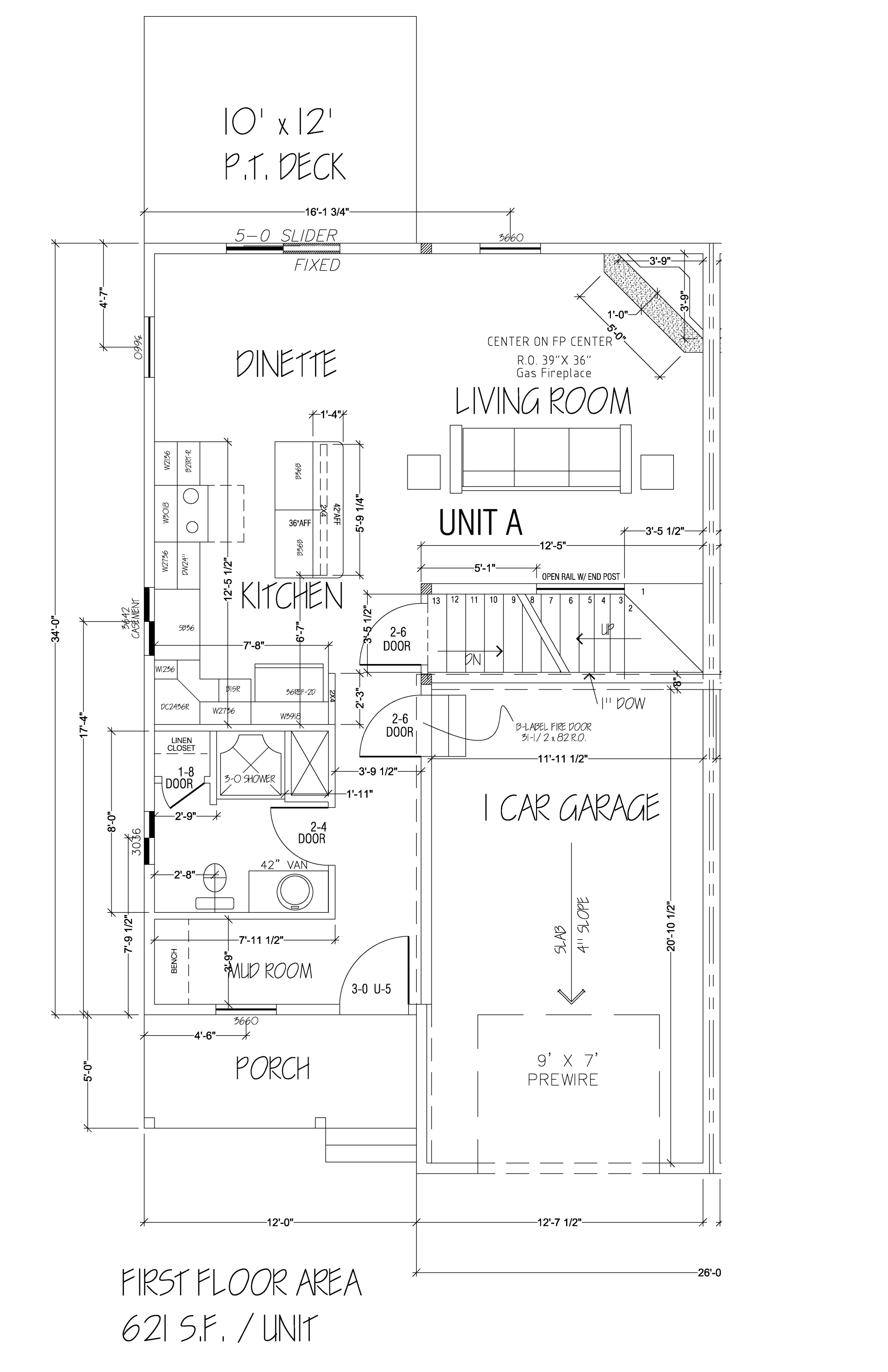 A black and white floor plan of a house.