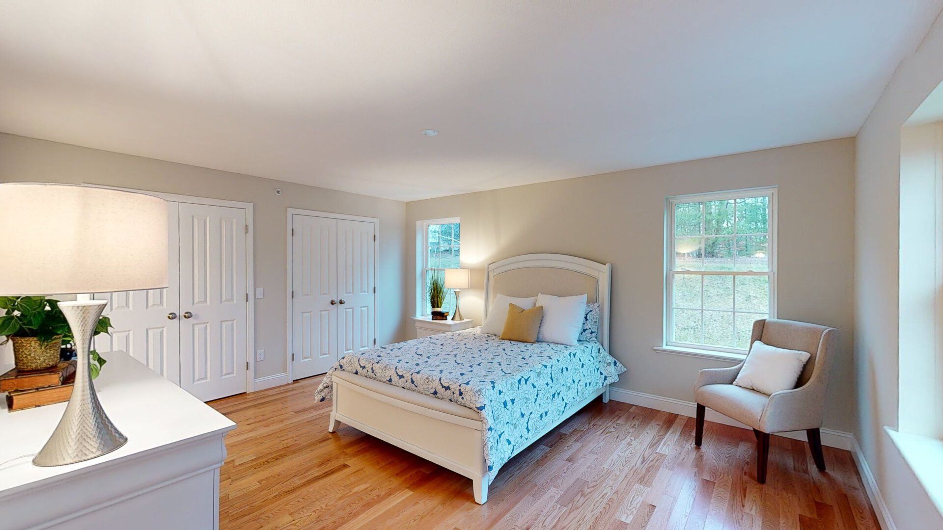 Master Bedroom at Winchester Heights 55+ Condominium in Hampstead NH