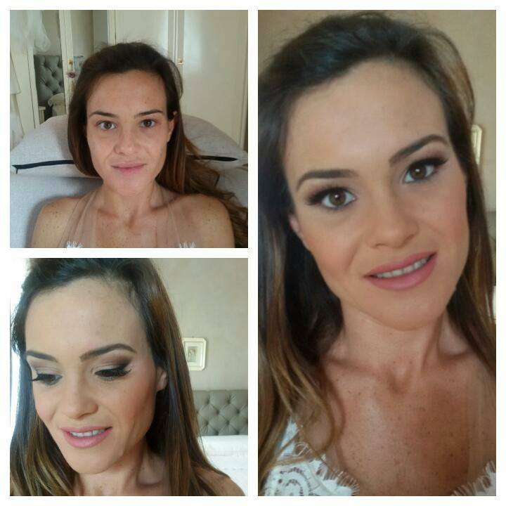 Fasi di realizzazione di trucco da cerimonia