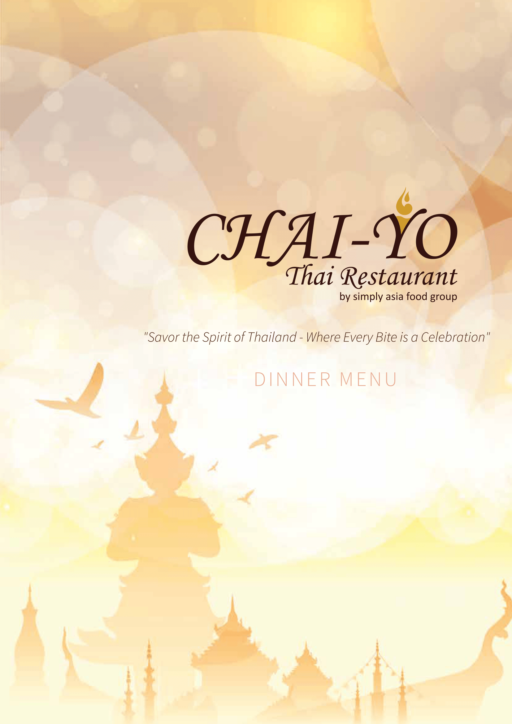 A menu for a restaurant shows a variety of appetizers.