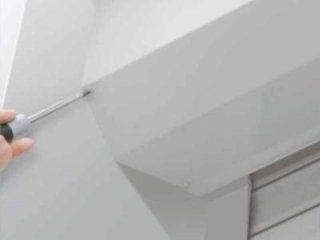 Cassonetti esterni fissati in luce in alluminio