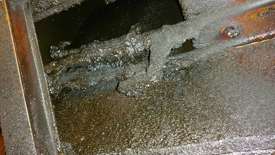 Rusty pipe — Restaurant pipe cleaning in Rapid City, SD