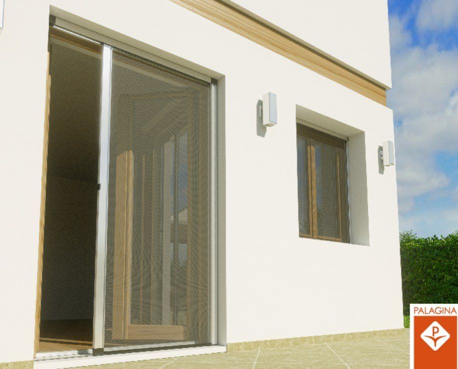 Zanzariera a scorrimento orizzontale