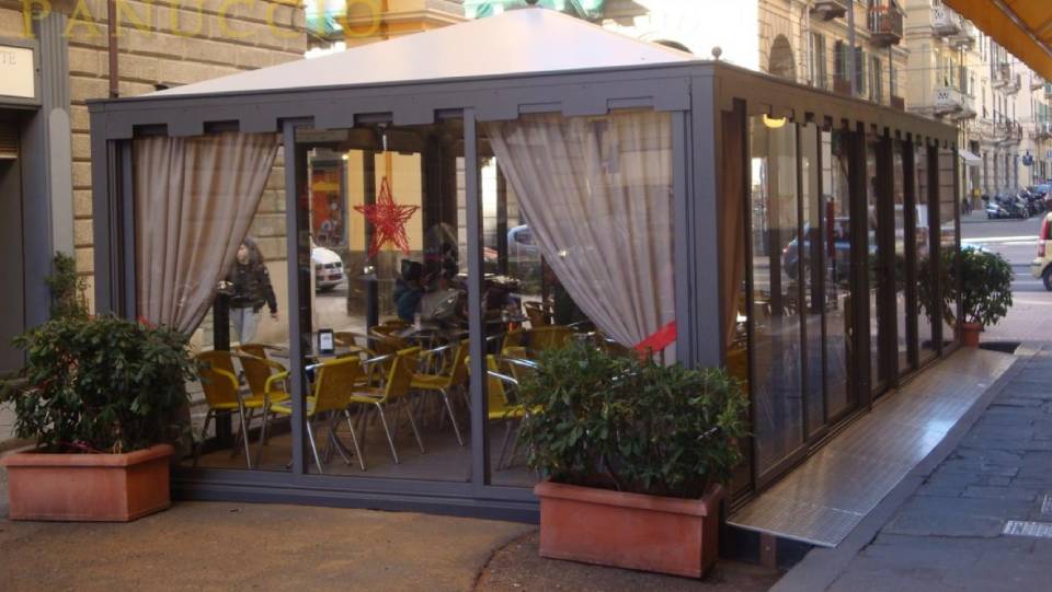 Dehors per esterni per ristoranti