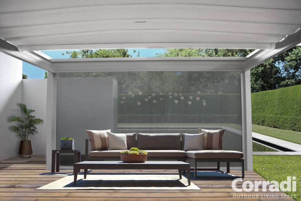 Pergole bioclimatiche per esterni