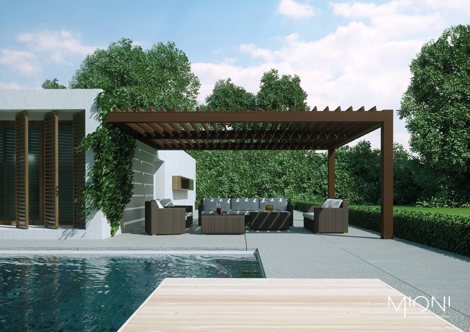 Installazione di pergole bioclimatiche