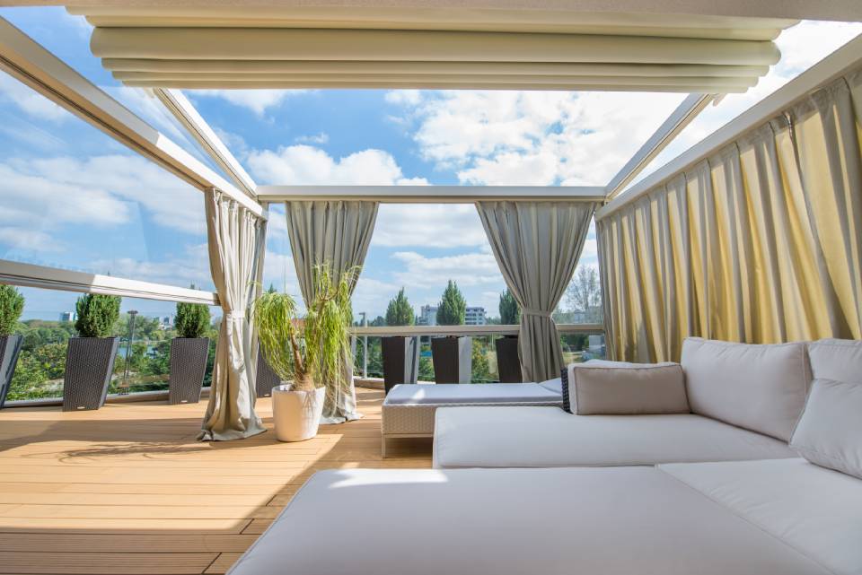 Progettazione e realizzazione di pergolati in alluminio