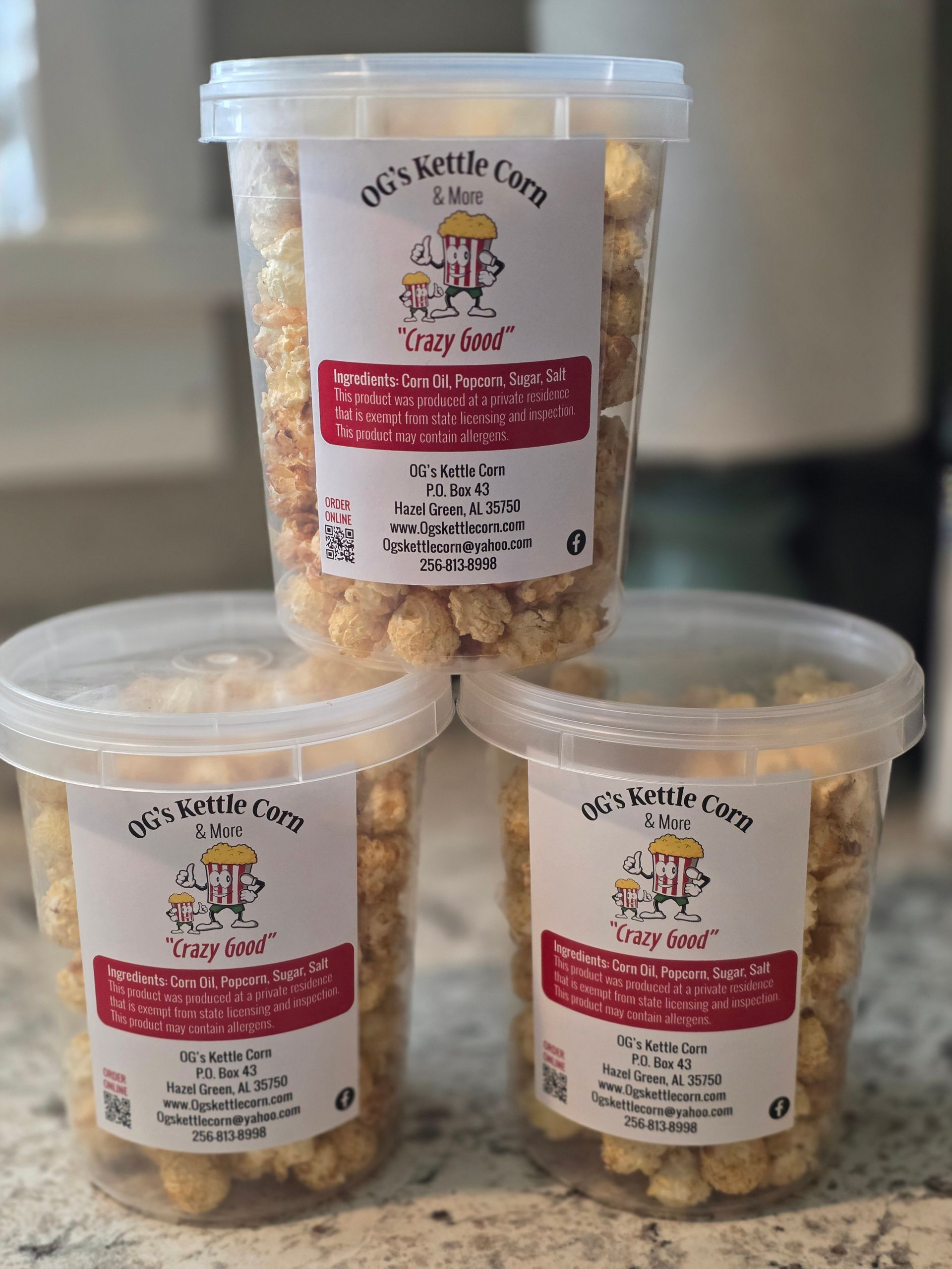 Kettle Corn 3 pack