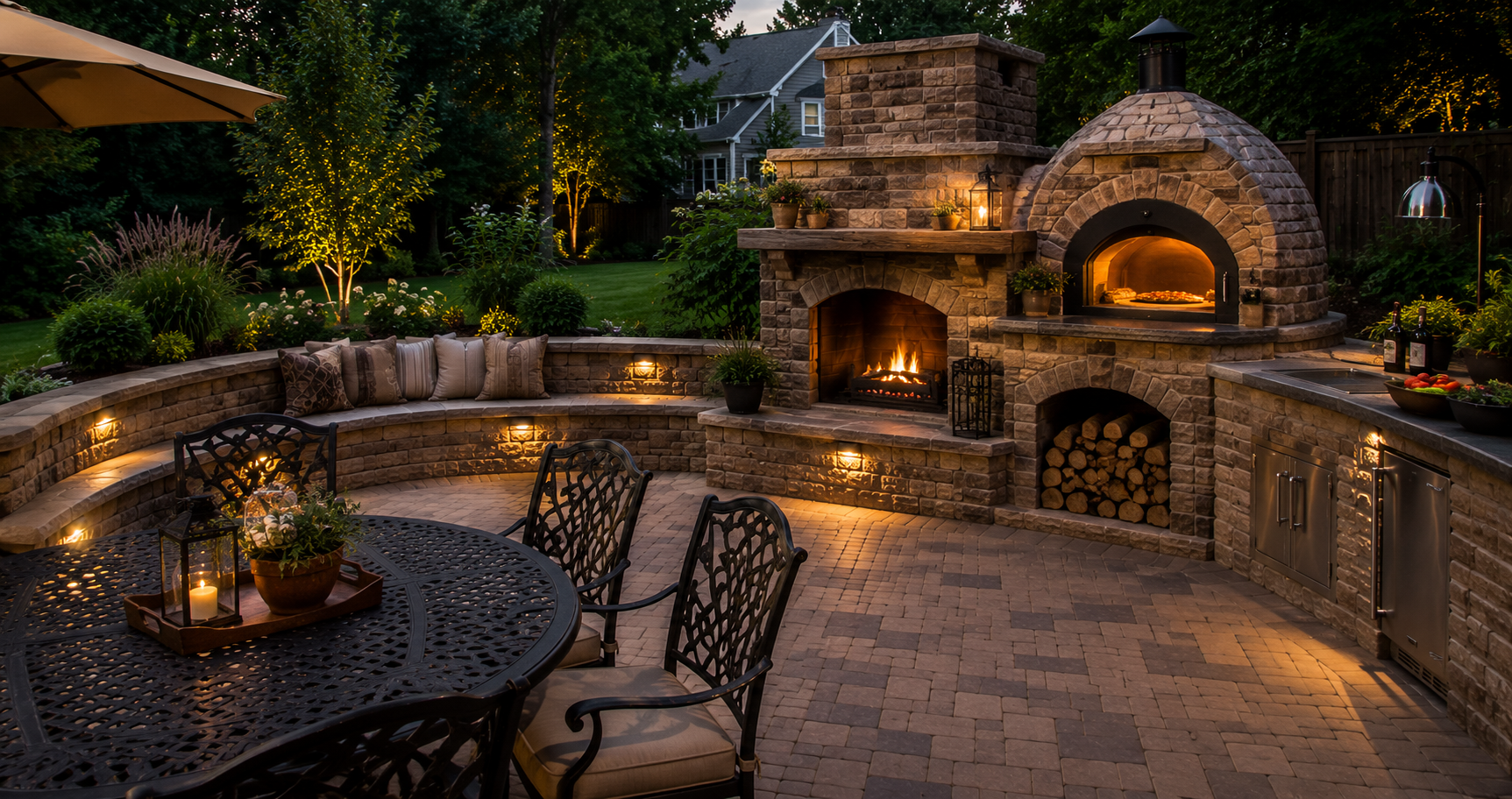 Stewart Landscape Outdoor Pizza Oven