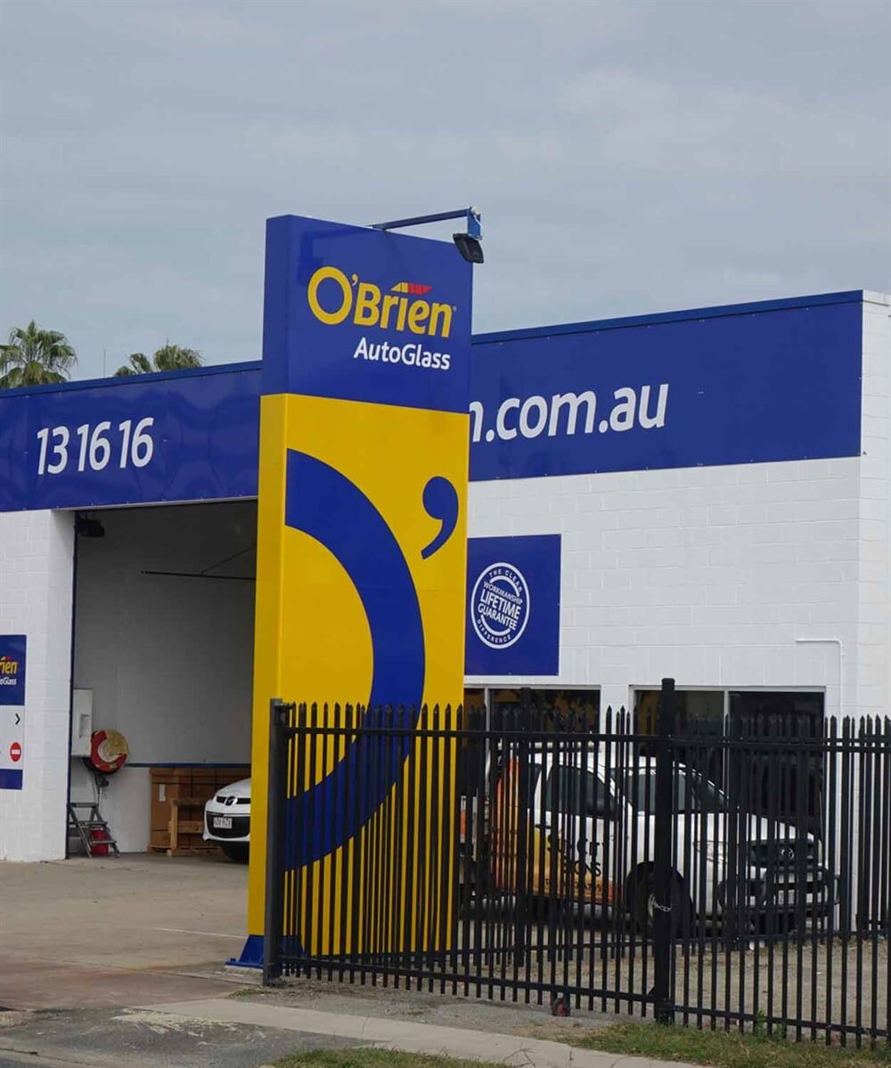 Blue and Yellow Signage — Business Signage in Paget, QLD