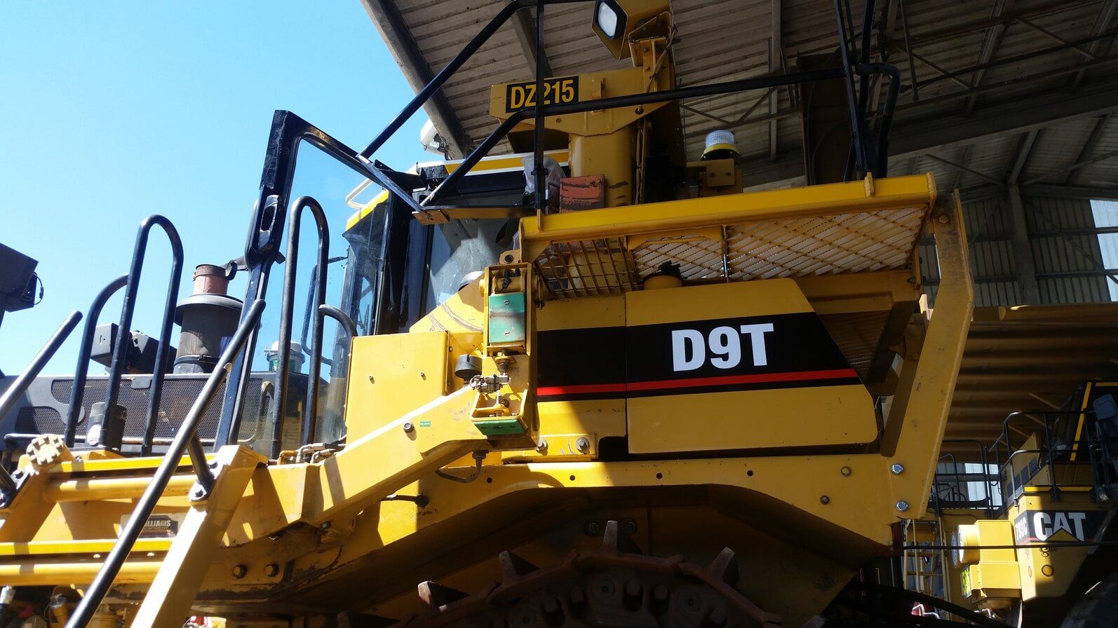 Heavy Machinery with Custom Reflective Signage on the Side in Mackay