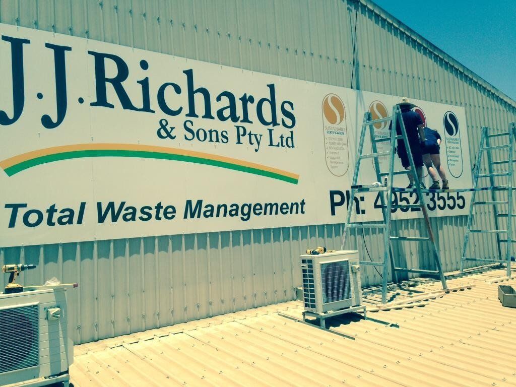 Signage in Front of the Warehouse in Mackay QLD