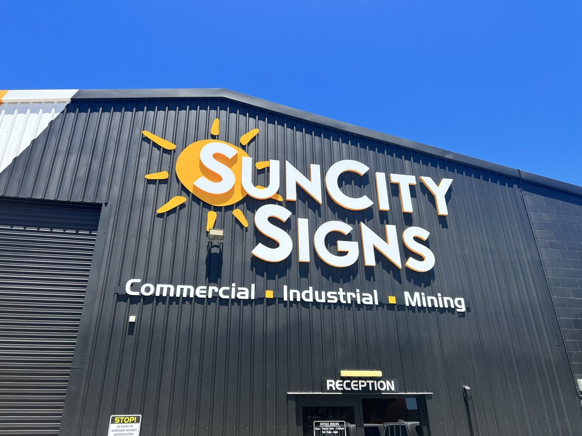 Wall Sign  Installed at Office in Mackay