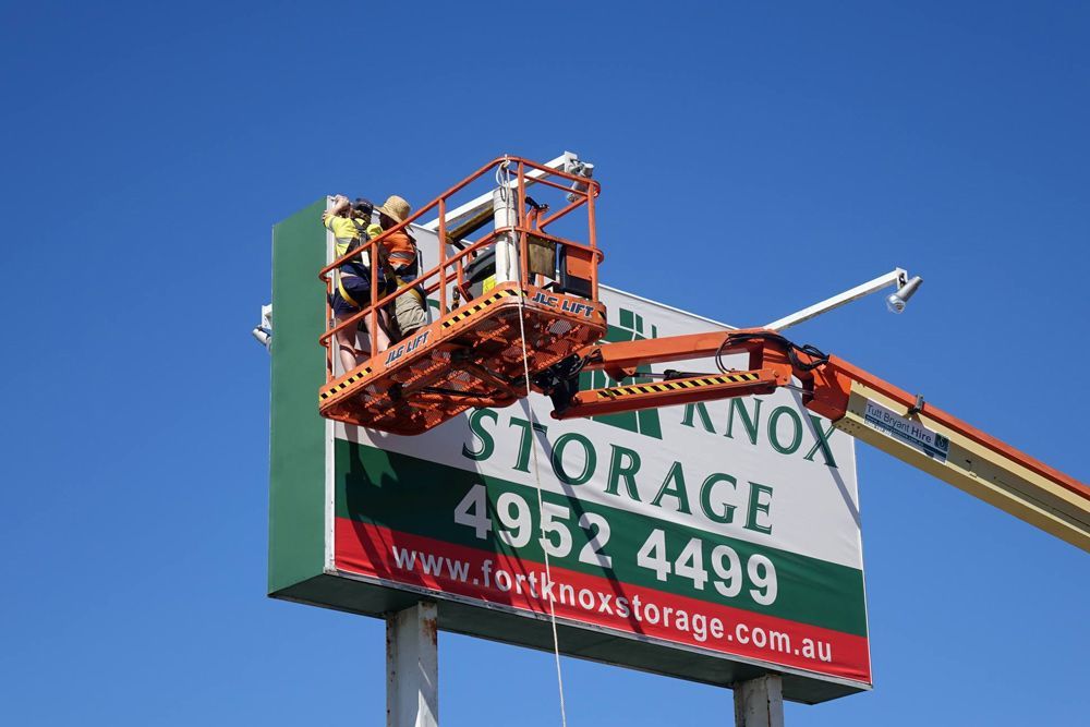 Installing A Custom Business Signage