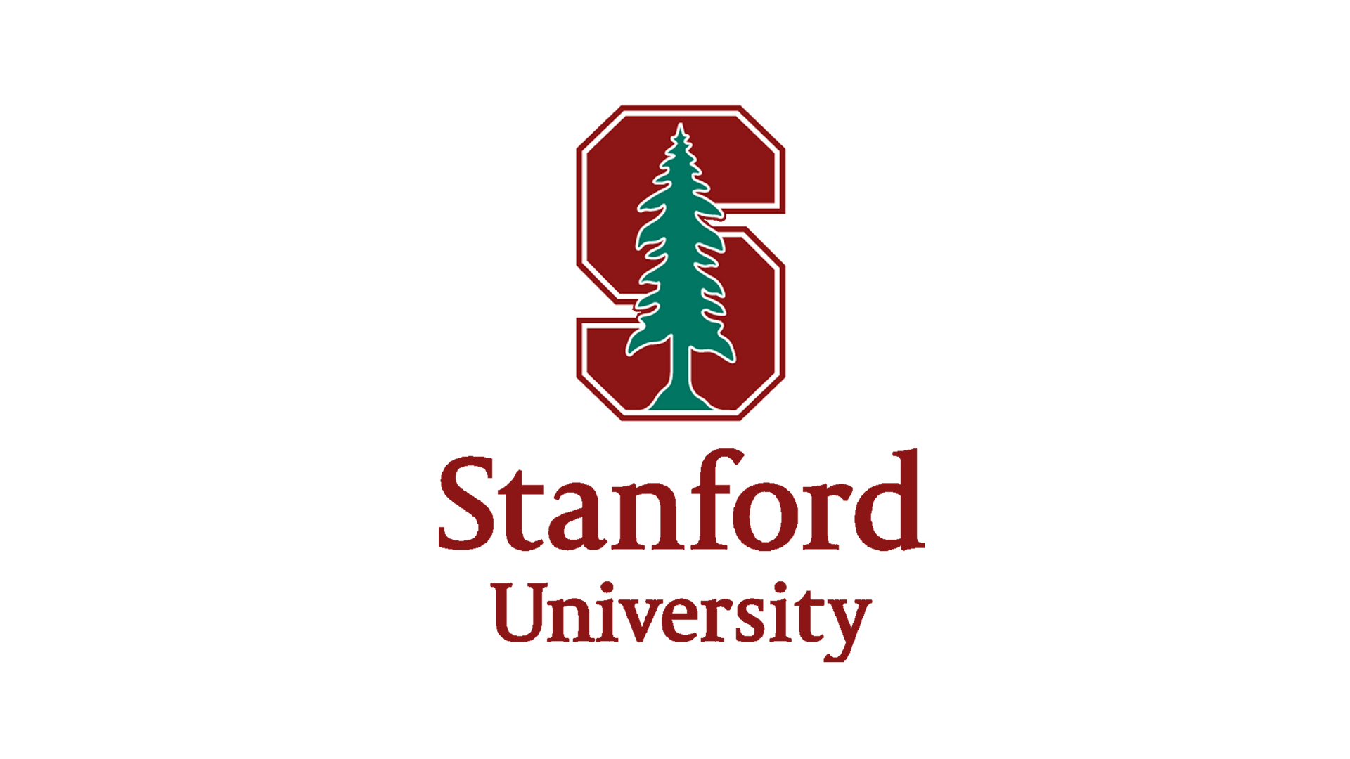 A logo for stanford university with a tree on it