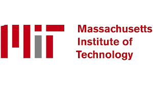 The massachusetts institute of technology logo is red and gray on a white background.