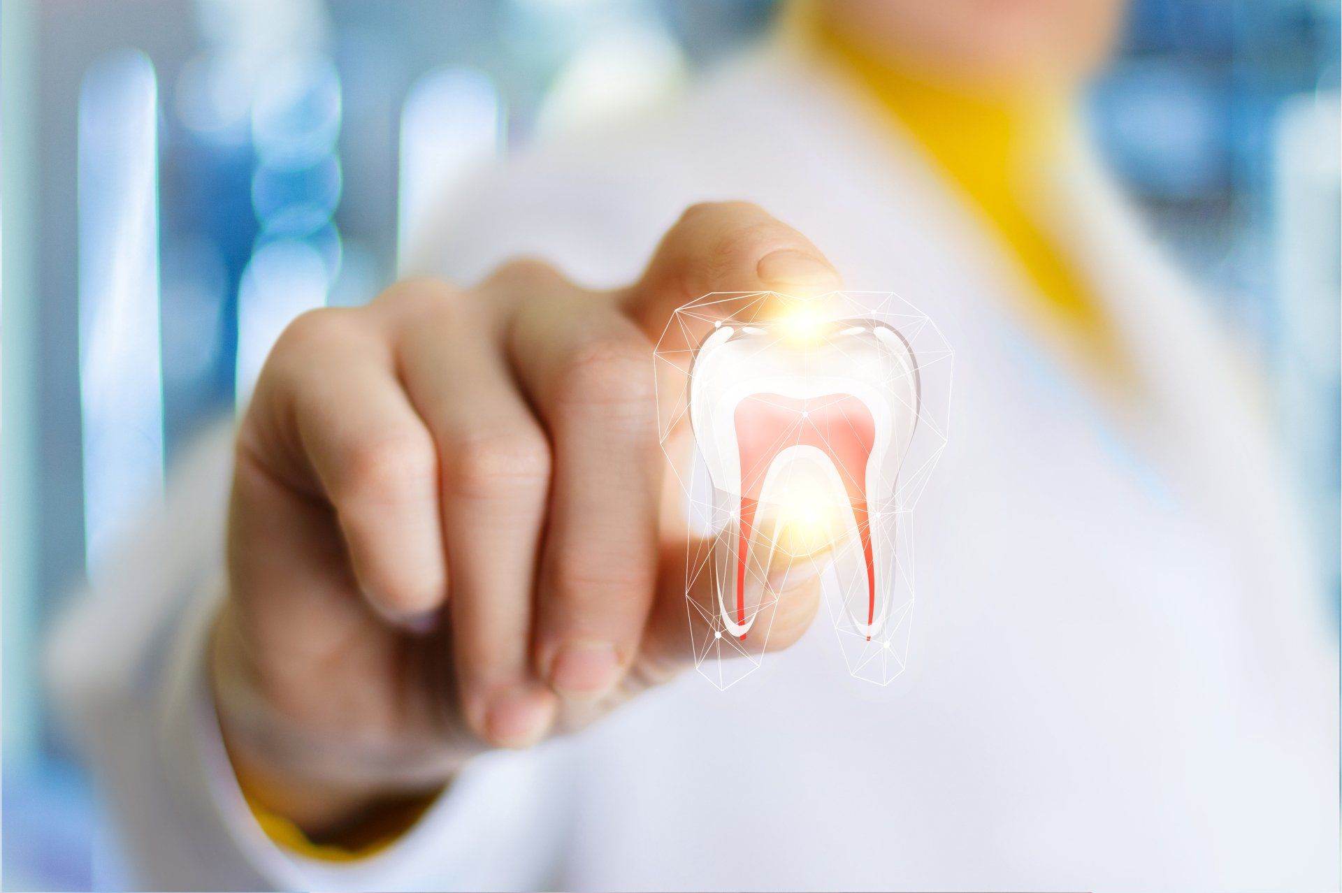 Layout Of The Tooth In The Hand Of The Dentist - Dental Treatments in Port Macquarie, NSW