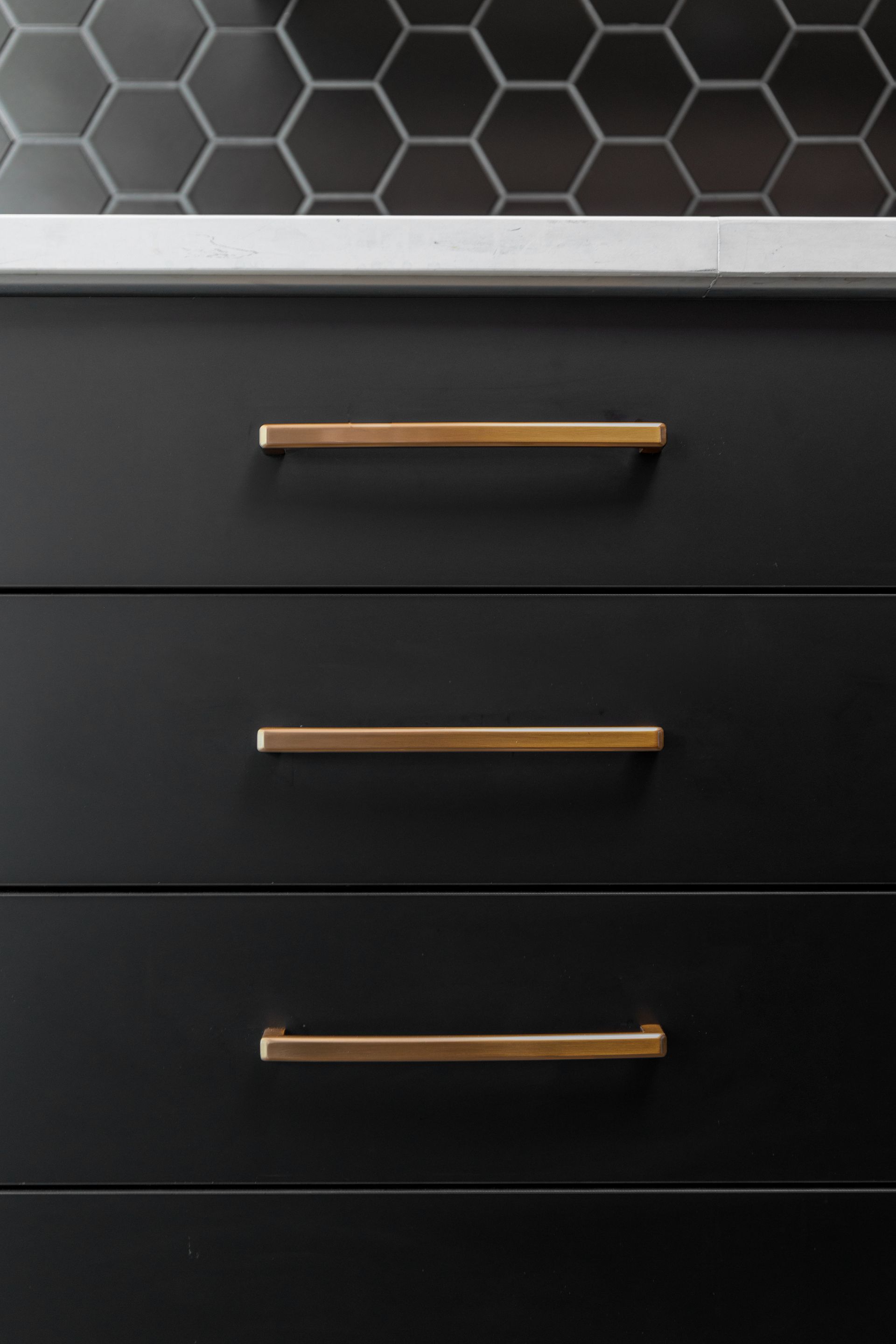 Black modern cabinet