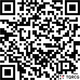 QR code with black and white squares.