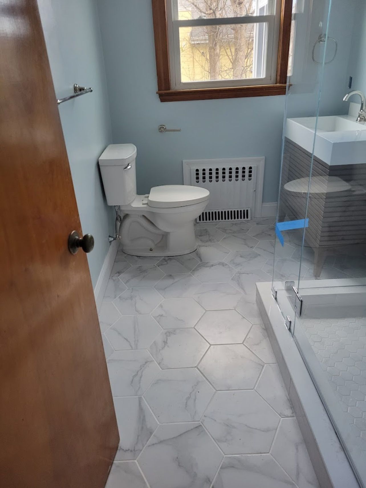 Bathroom Remodeling Job in Winthrop, MA by A-Z Finish Carpentry