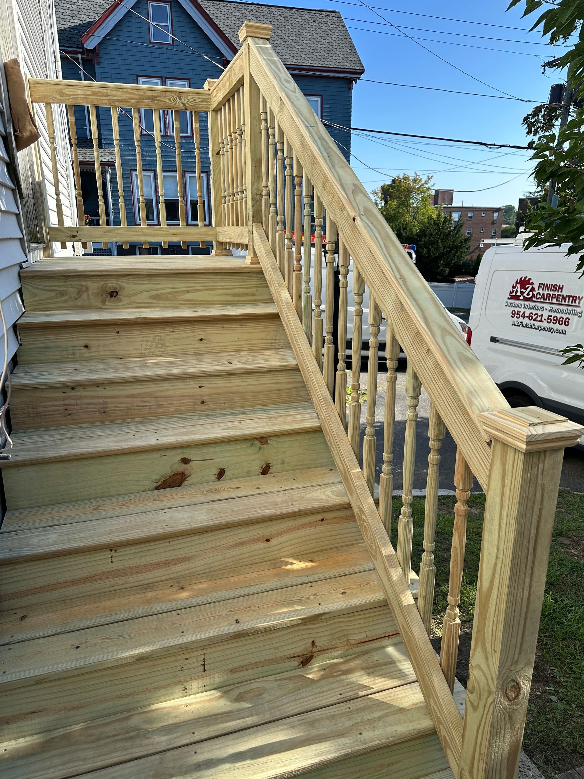 Rebuilding a Failing Entry Staircase in Winthrop, MA​