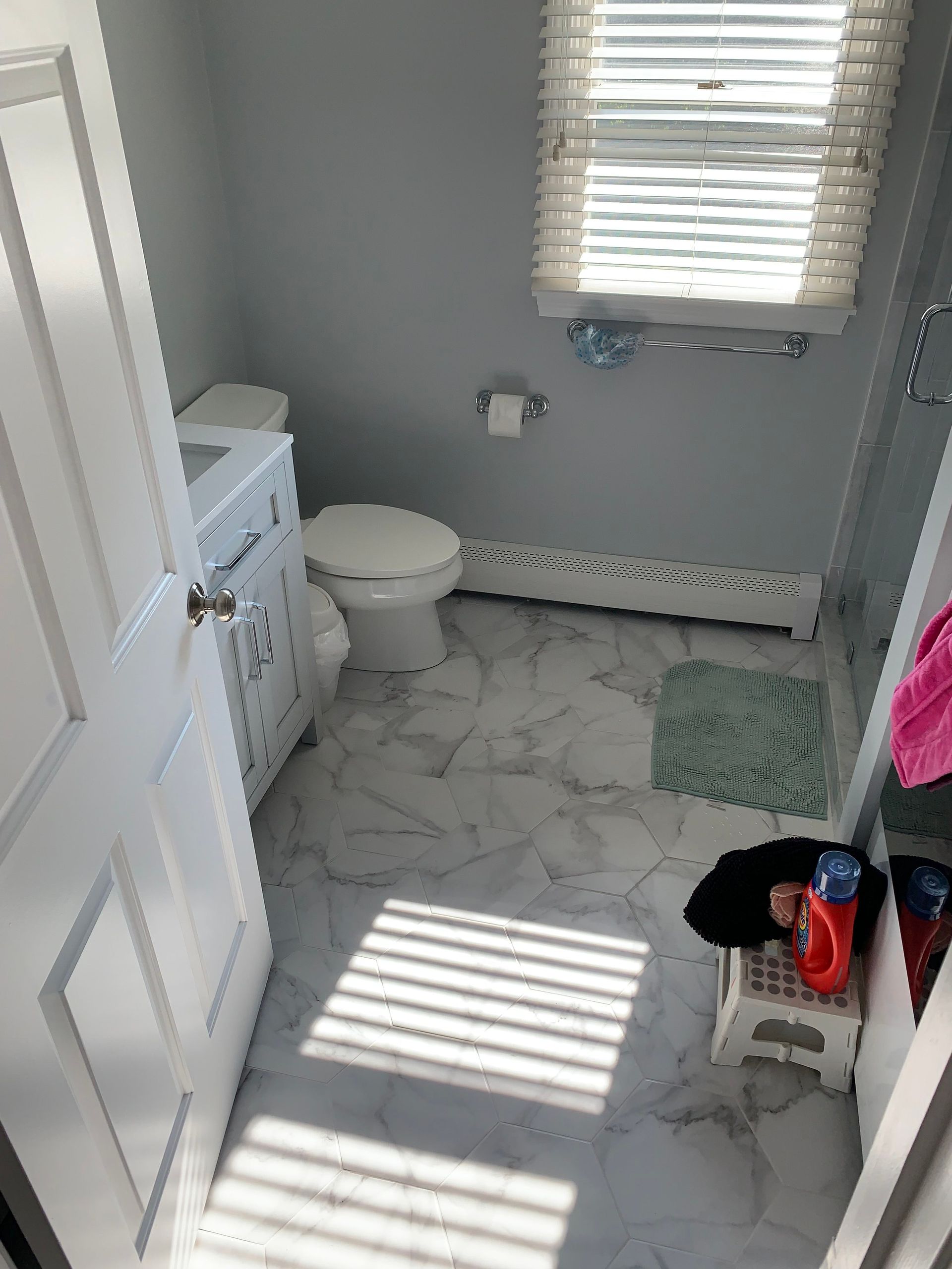 New Bathroom Shower Remodel in Saugus, MA by A-Z Finish Carpentry