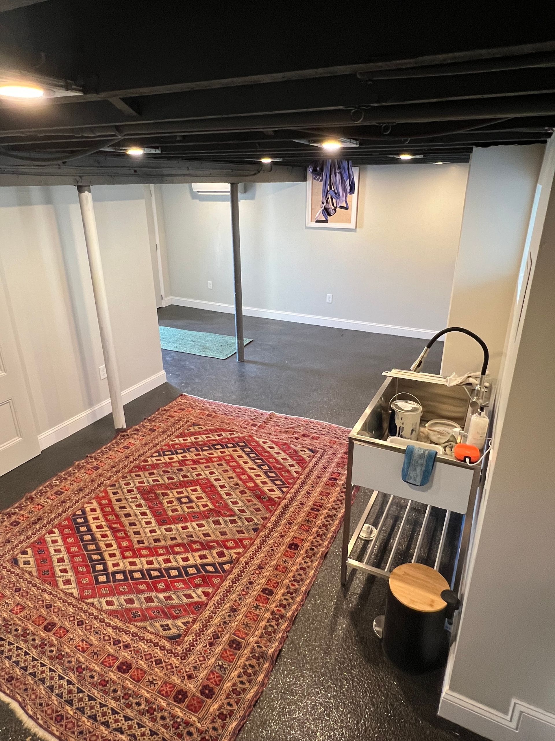 Basement Remodeling Project in Arlington, MA