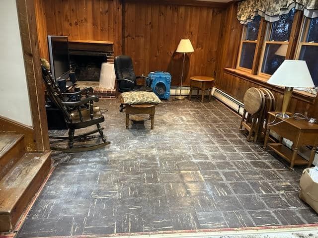 Basement Remodeling Winthrop, MA - Before Pic