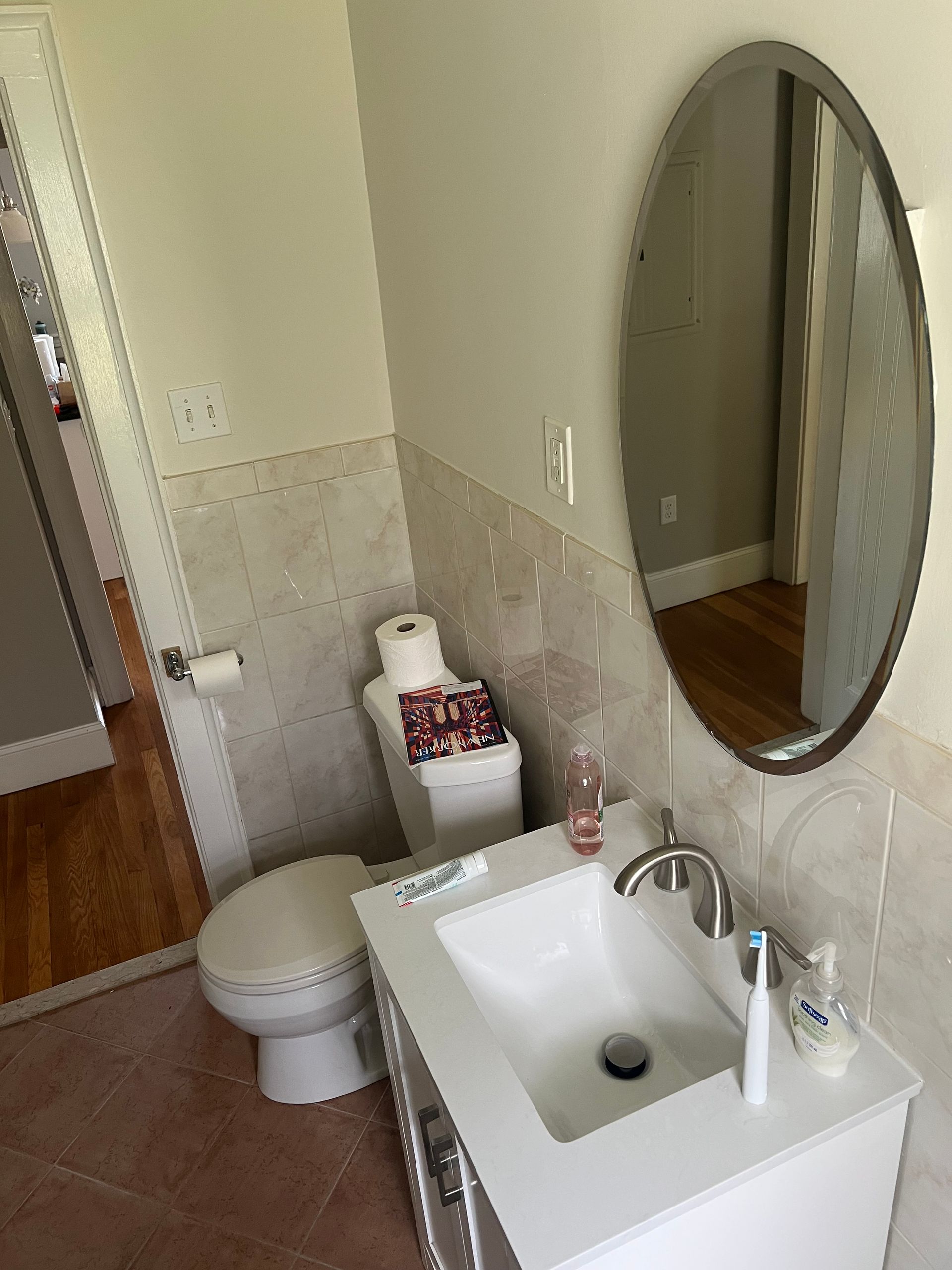 Arlington Bathroom Remodel before photo