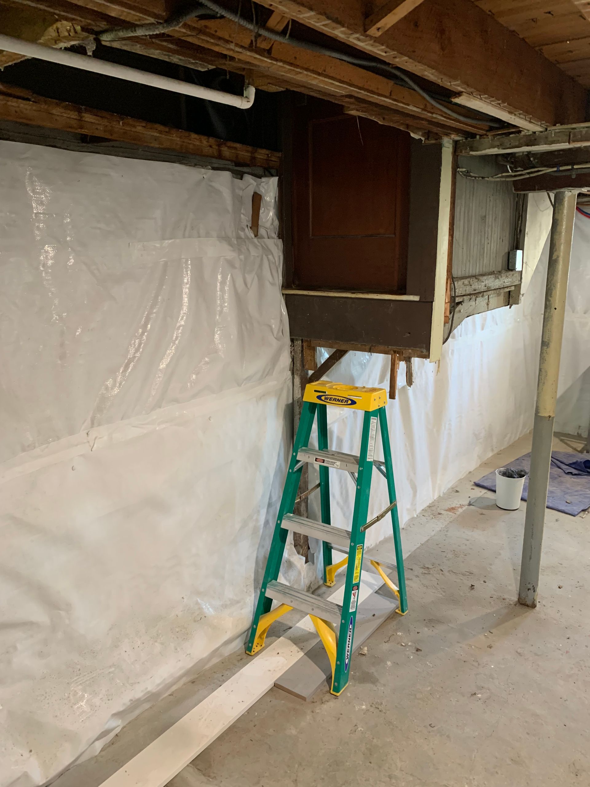 Basement Remodeling Project in Arlington, MA